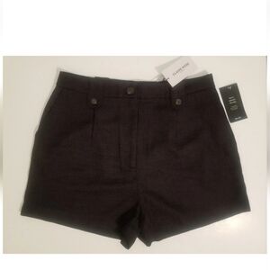 Claire Rose x NA-KD Belt Loop Detail Shorts Women's Eur 42 New Black